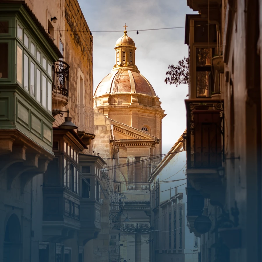 Valletta by day.